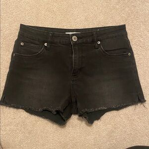 Black Denim Cutoffs sts blue Size 27